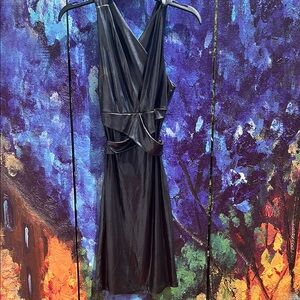 Elegant Black Sleeveless Dress